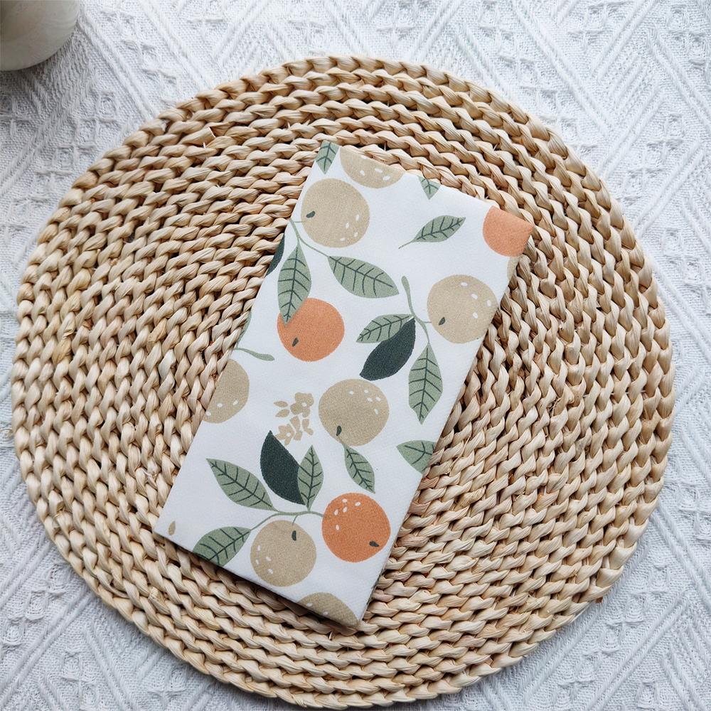 Fromthenon Cute Animal Flower Series Cloth Material Weeks Cover Weekly Diary Planner Notebooks Sleeve Office Stationery Supplies