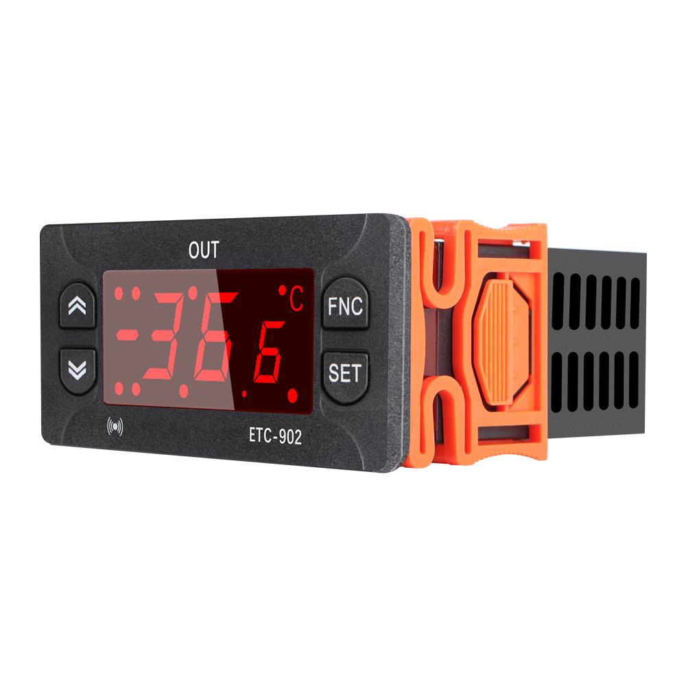 ETC-902 12V 24V 110V 8A/220V AC Digital Temperature Controller Thermostat Thermoregulator Incubator With High Precision Sensor