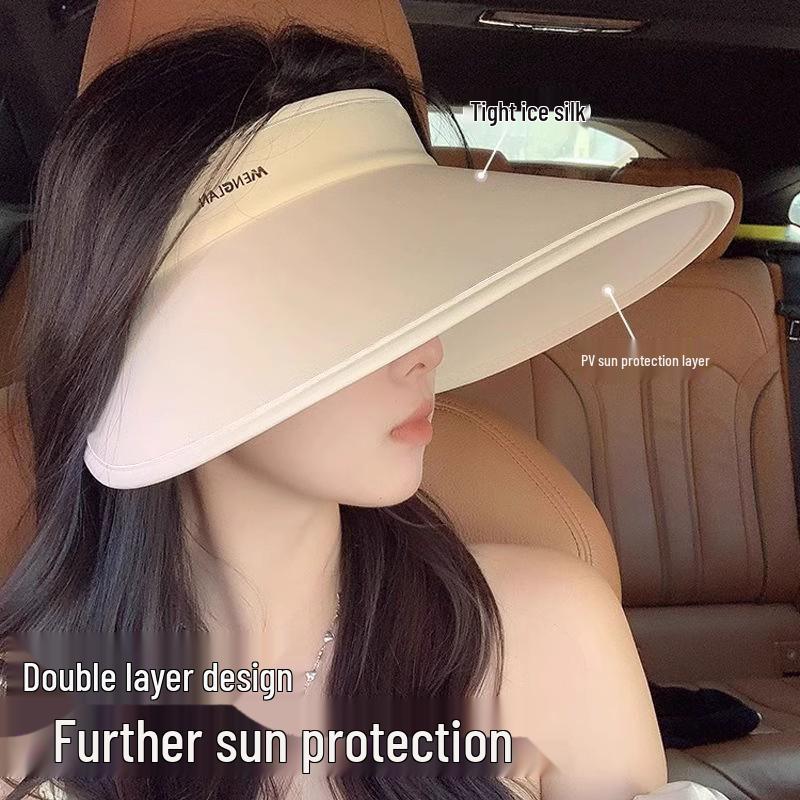 Summer Cycling Foldable Brim Sun Hat - New Style
