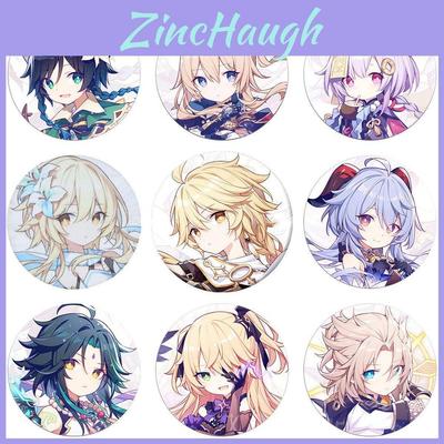 Stunning Anime Peripherals Badge Charming Cartoon Brooch Inspired By Genshin Impact