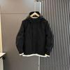 Men's Windproof Hooded Jacket: Spring/Autumn Casual Fashion, Pure Color, Trendy Loose Workwear