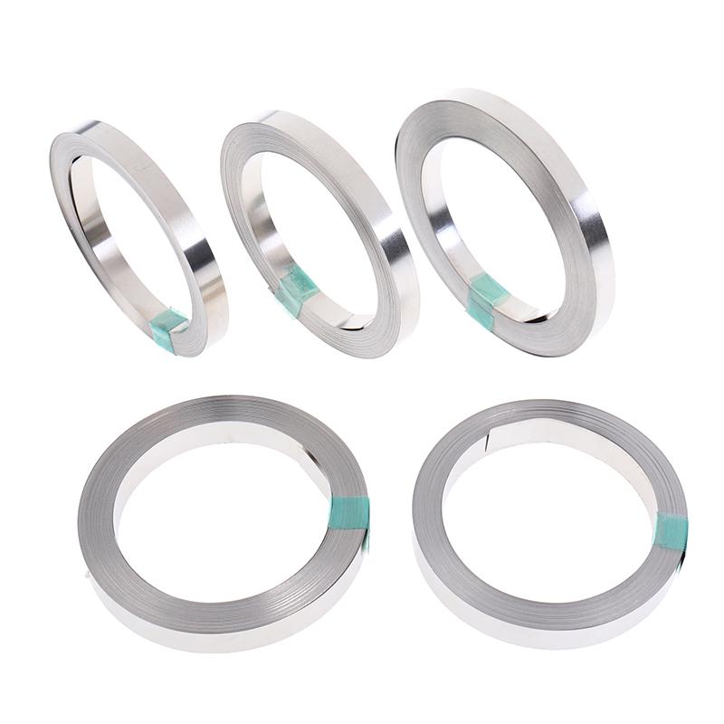 10M 6mm 8mm X 0.1/0.12/0.15 Nickelband für Li 18650 Batterie Schweißpunkt