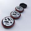 For VOLKSWAGEN VW 40Pcs for Volkswagen 56mm 65mm 70mm wheel cover Golf 4 5 6 7 Polo Wheel Center Hub CapsPassat B5 B6 B7 Touran