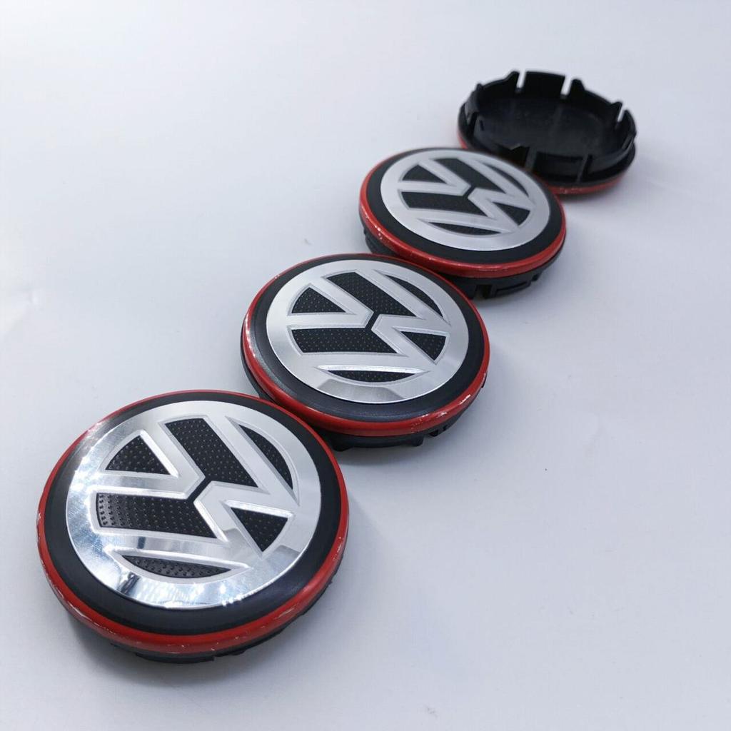 For VOLKSWAGEN VW 40Pcs for Volkswagen 56mm 65mm 70mm wheel cover Golf 4 5 6 7 Polo Wheel Center Hub CapsPassat B5 B6 B7 Touran
