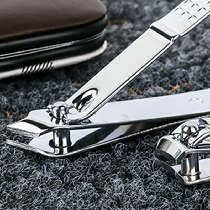 7-Piece Set Nail Scissor Set Stainless Steel Nail Clippers Nail Clippers Pedicure Beauty Manicure Implement Household Pedicure