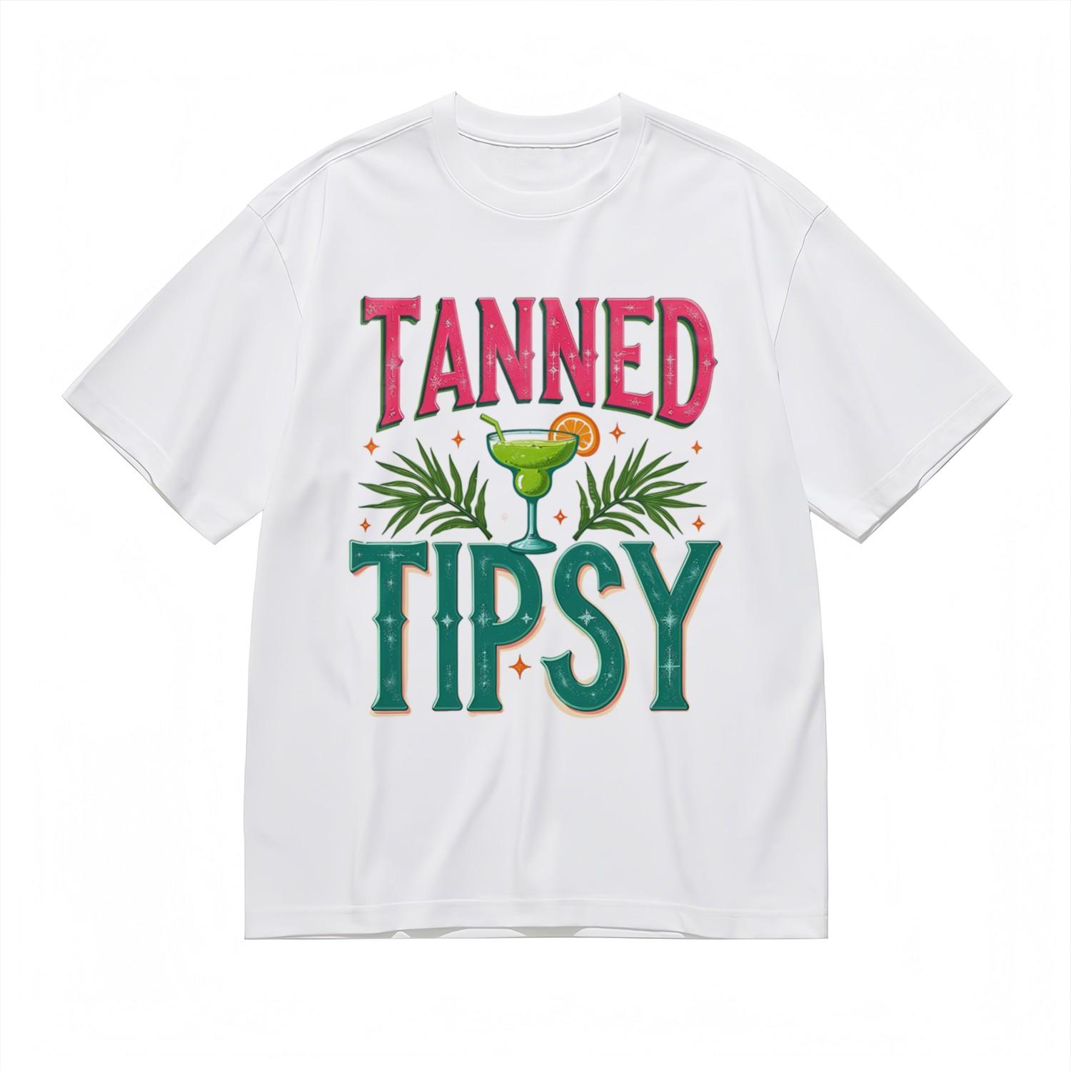 Women s Soft Fashion Comfy Classic T-Shirt Mens Womens Tees Top Summer Drink Green Design Tee XL