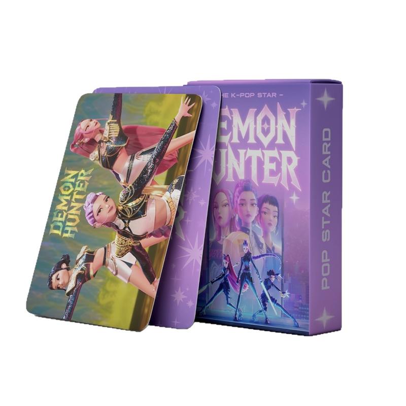 K-POP Demon Hunter Sajaboys Group Holographic Cards - 30-Piece Anime Collectible Set for Fans of K-POP Merch/Trading Card Games