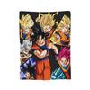 Japanese Anime DBZ Blankets Plush Throw Blanket Summer Air Conditioning Portable Soft Warm Bedsprea,