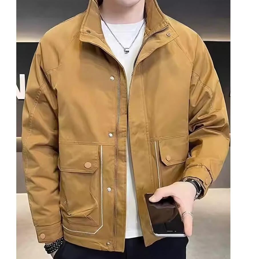 Maillard Wears American Retro Brown Coffee Suede Jacket Men'S Spring And Autumn Vintage Short Flight Jacket