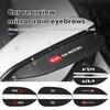 2PCS Carbon Fiber Car Rearview Mirror Rain Eyebrow Visor Accessories For K5 K3 K9 K2 Rio Optima Ceed Soul Stonic Venga Forte