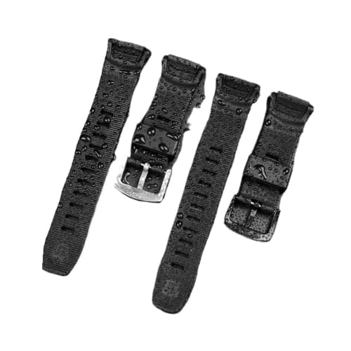 Small Shop Resin Silicone Watch Band for Casio PROTREK 3206, 3135, PRW-1500, PRG-130Y, PRW-1500Y, 26*18mm Strap, Men's Rubber Watch Band, Bracelet (Bl