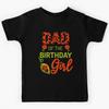 Ladybug Birthday Dad of the Birthday Bday Girl Matching Kids T-Shirt