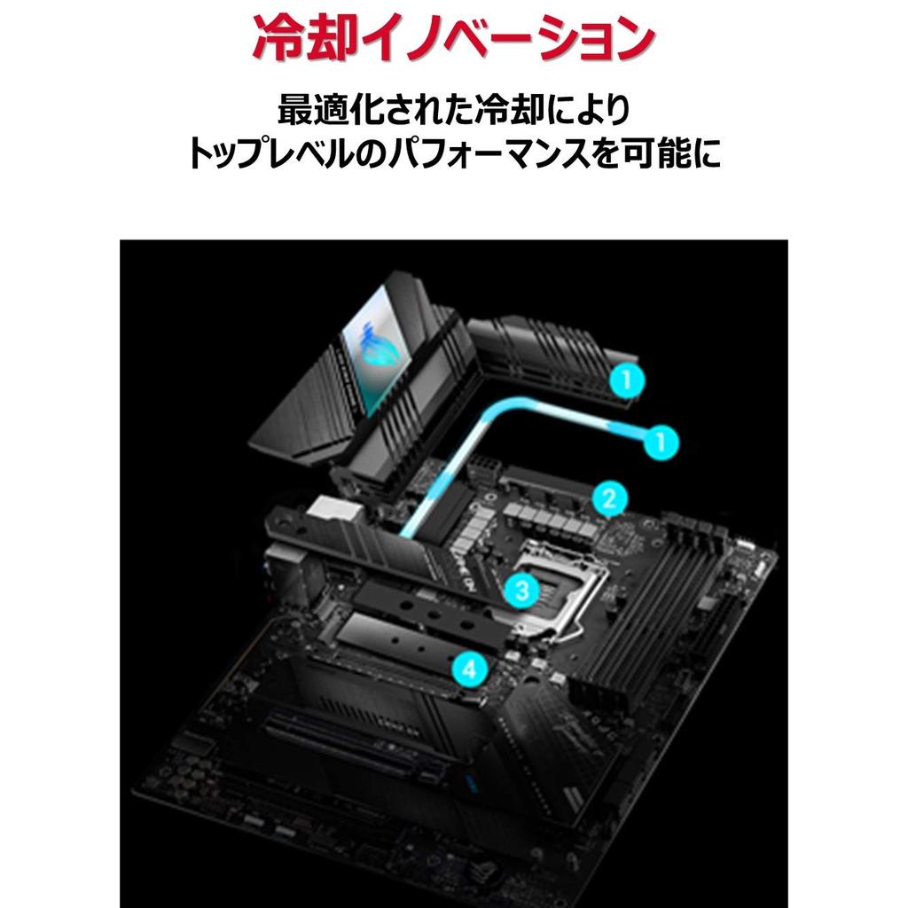 ASUS ROG STRIX GAMING WIFI ATX-Mainboard mit Z590-Chipsatz für Intel 10. und 11. Generation LGA1200-CPUs Japanisches Z590-F (Autorisierter Händler)