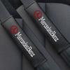 2PC Car Headrest Seat Belt Shoulder Pad for Mercedes Benz W203 W204 W210 AMG W202 W177 A G C E Class C180 C260 C200 GLC GLE GLA