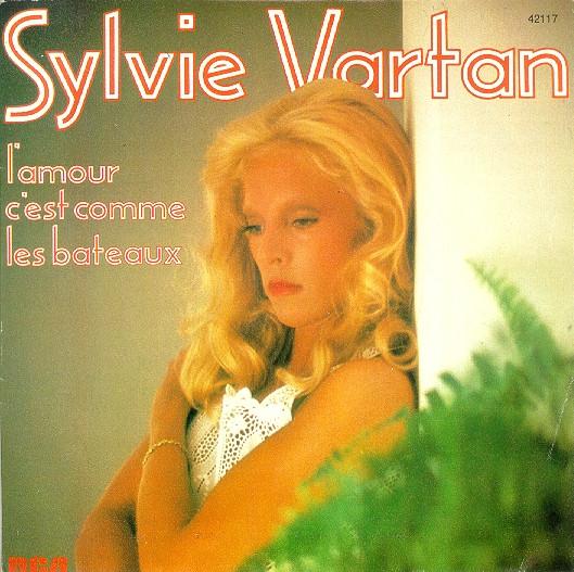 7inch Record SYLVIE VARTAN - L'amour C'est Comme Les Bateaux 42117 RCA Victor 1976 France Pop Used