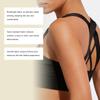 Zeriluna Cross Shock Absorption Sports Bra: Stable, Breathable, Quick-Dry Support for Full Bust.