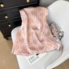 Vest women's early spring satin jacquard embroidered vest vest with outer buckle vest
