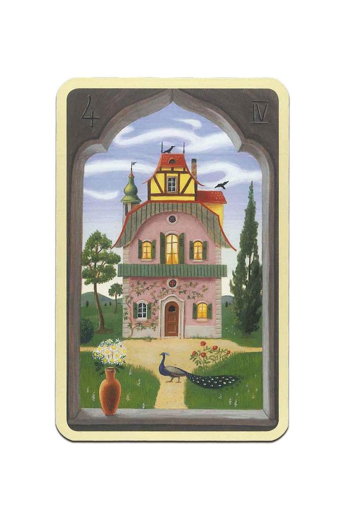 Nichiyu Lenormand Fortune 36 Cards Modern Arrangement of the Lenormand with Japanese Commentary Cards, Telling, [Mystical Lenormand] "A Cards"