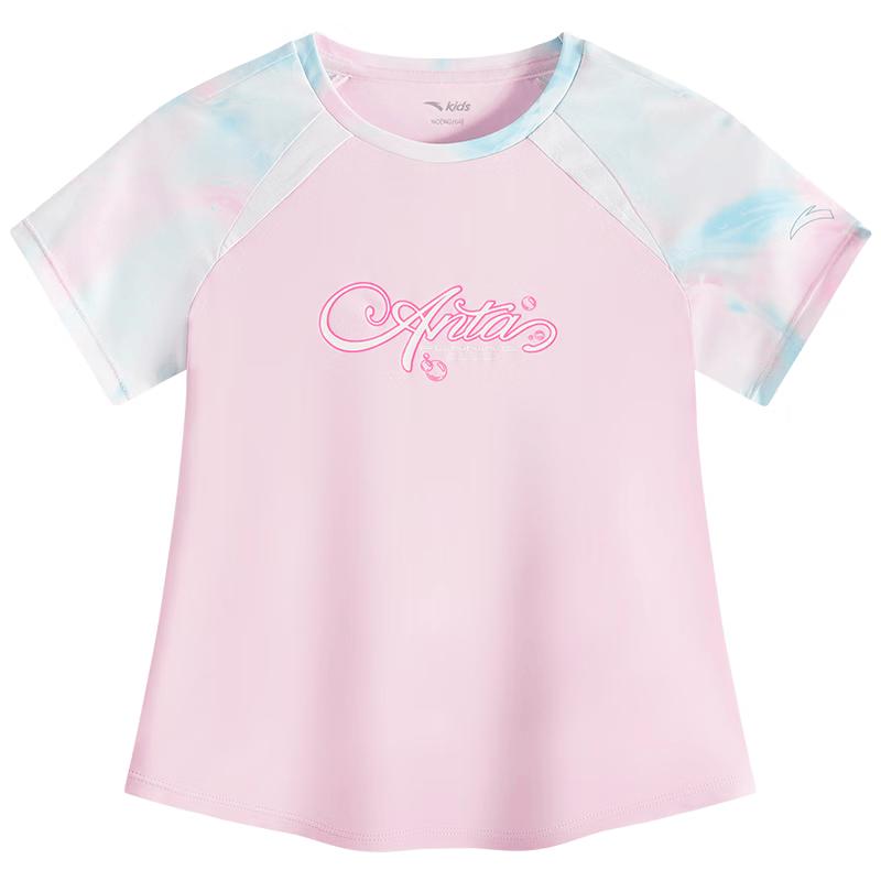 Anta Kids' Girls' Breathable Knit T-shirt