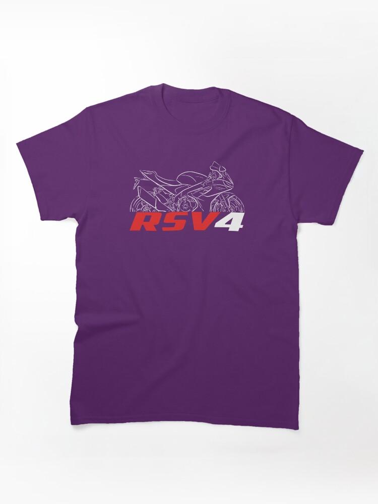 Aprilia Motorcycle RSV4 2021-2024, biker Classic Unisex T-Shirt