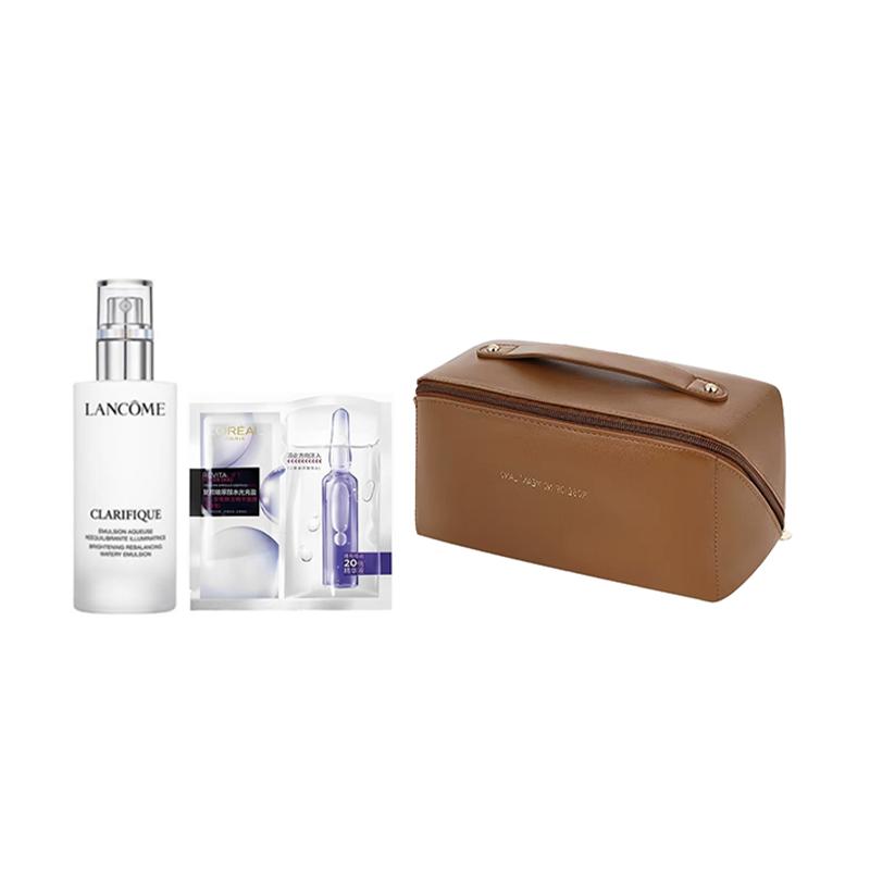 Lancôme Aurora Emulsion Translucent Whitening Mixed Oil Favorite Hydrating and Moisturizing 75ml Skin Care Bag белый