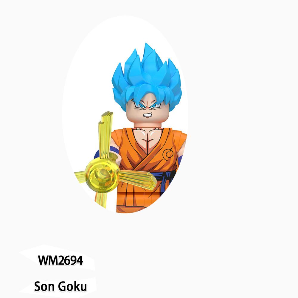 WM6184 WM6183 WM6182 BANDAI DRAGON BALL Aventura Japonesa Anime Película Mini Programa Muñeco Puzle Infantil Regalo Juguete de Acción