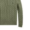 Polo Ralph Lauren FW25 Cable Knit Cotton Quarter-Zip Pullover Sweater Standard Fit Men sweater 710919213-024