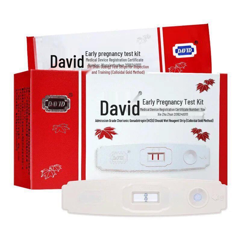 David Early Pregnancy & Ovulation Test Strips 10-Pack