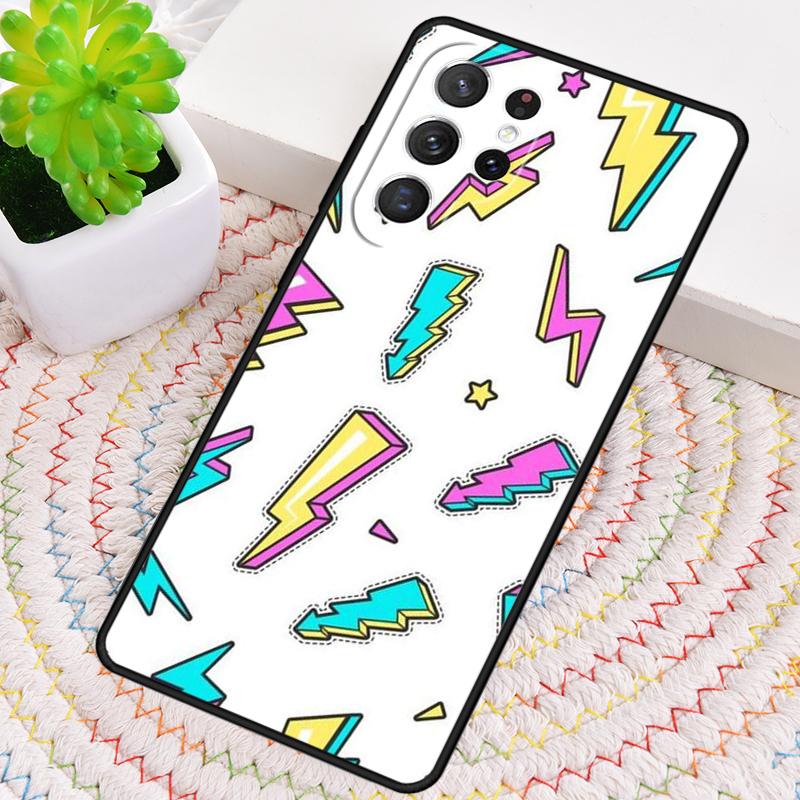 Blitz Polka Dots Stern Niedliche Silikon Handyhülle Für Samsung Galaxy note 10 pro S26 S25 S24 S23 S22 S21 Plus Ultra Capa Cover