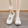 Popular Velcro shallow breathable casual shoes women's 2025 new lightweight soft-soled non-slip sneakers Mary Jane shoes