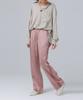 Page Satin Elastic Waist Pants _Pink