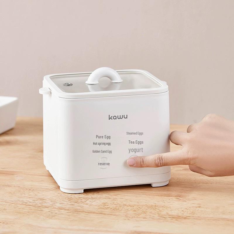 Automatic Japanese-Style Egg Steamer with Timer for Hot Spring and Candied Eggs