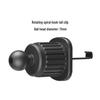 Rotating Spiral Hook Car Vent Phone Holder for 17MM Ball Head