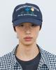 THEMUSEUMVISITOR Signature Logo Ball Cap (Charcoal)