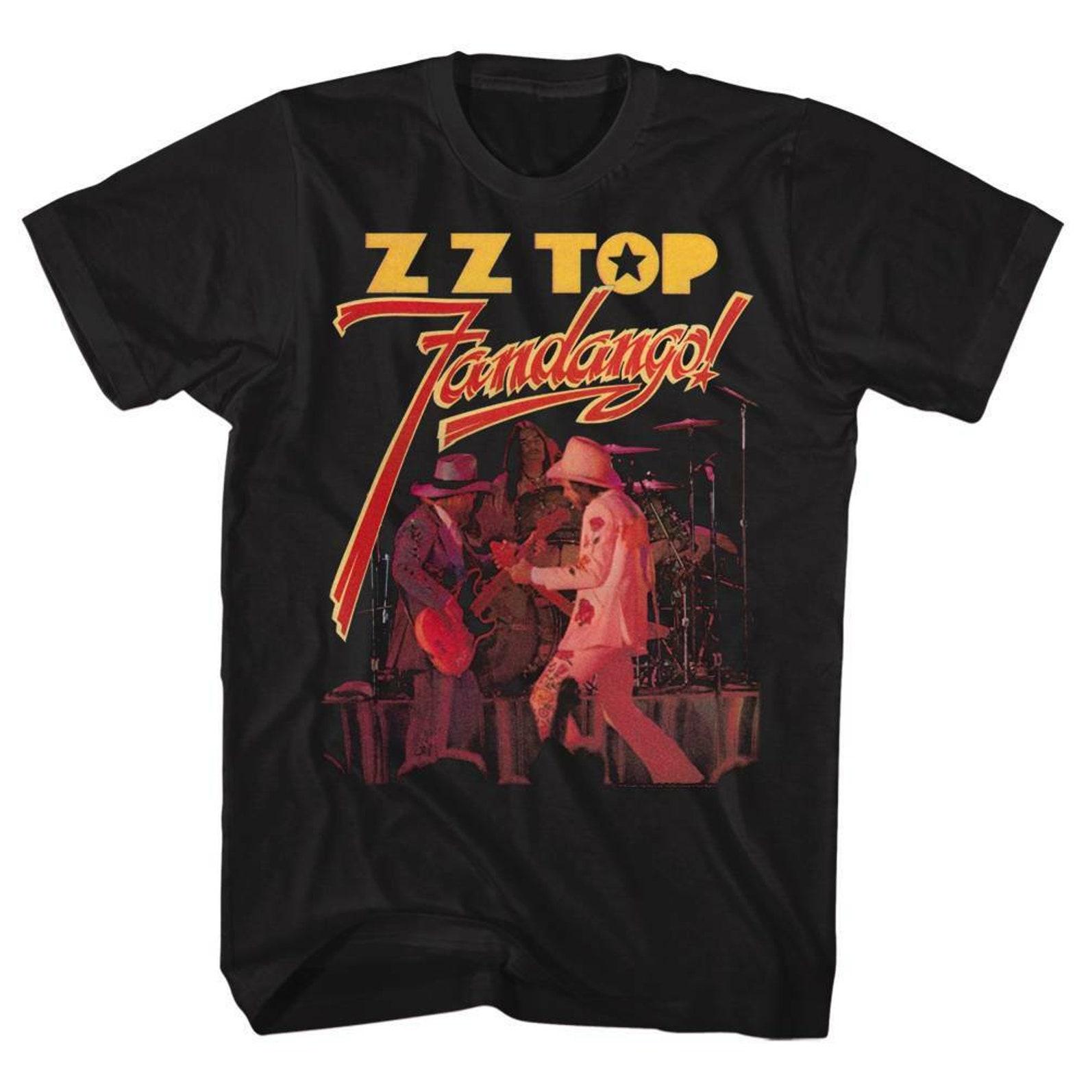 ZZ Top Fandango Black Adult T-Shirt L