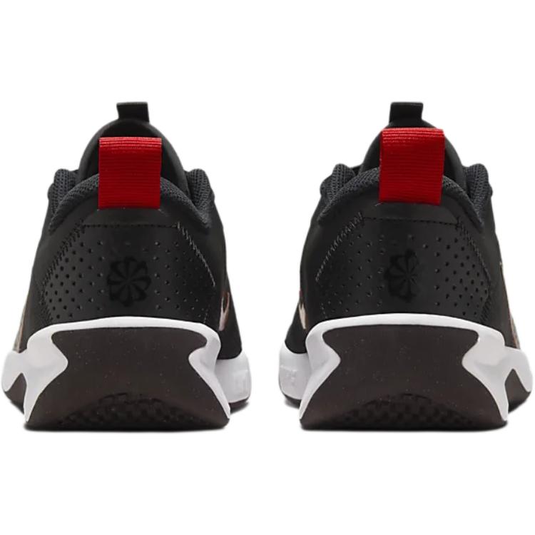 Nike Omni Multi-Court GS Black Gym Red Kids Sneakers Cement-Grey Burgundy-Ash DM9027-008