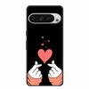 Für Google Pixel 9 5G Hülle Luxus TPU Weiches Silikon Handyhüllen für Google Pixel 9 Pro Pixel9 Cartoon Süße Stoßstangenabdeckung Fundas