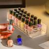 1pc Transparent cosmetic storage box, eye shadow color palette and lipstick storage box, desktop cosmetic finishing box