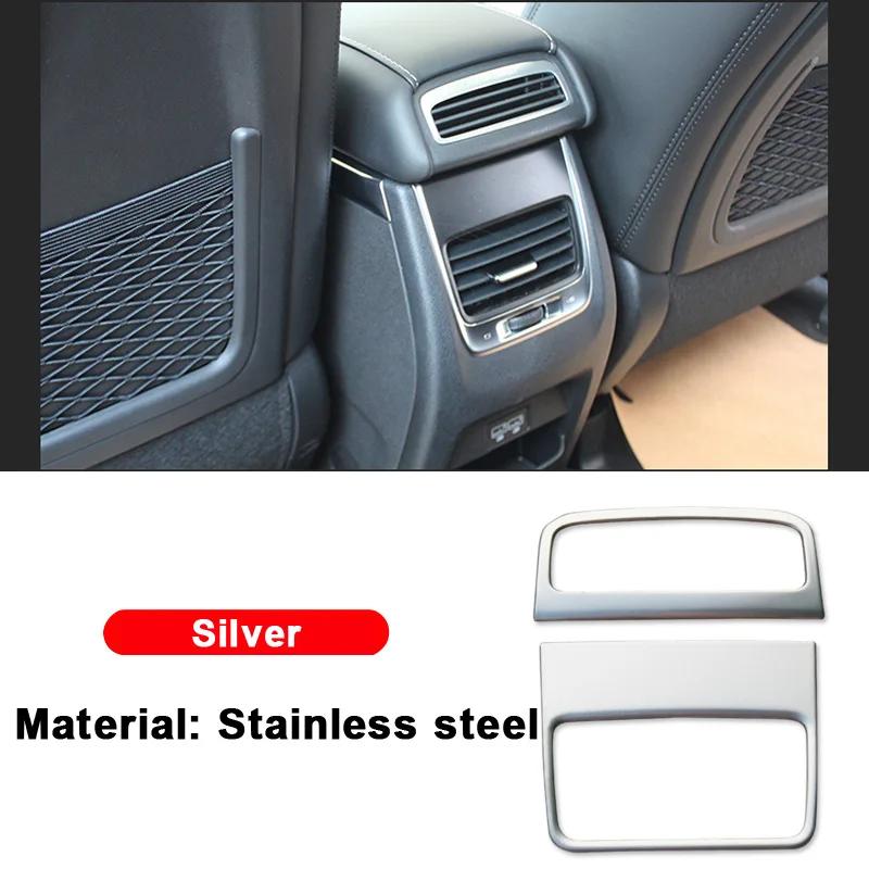 Декоративные наклейки на крышку подлокотника и дефлекторы заднего кондиционера для Geely Atlas boyue 2017 2018