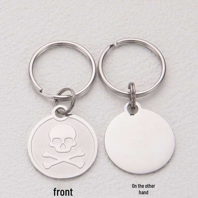 Stainless Steel Personalized Pet ID Tag for Dogs & Cats - Cute, Anti-Lost Claim Identification Tag