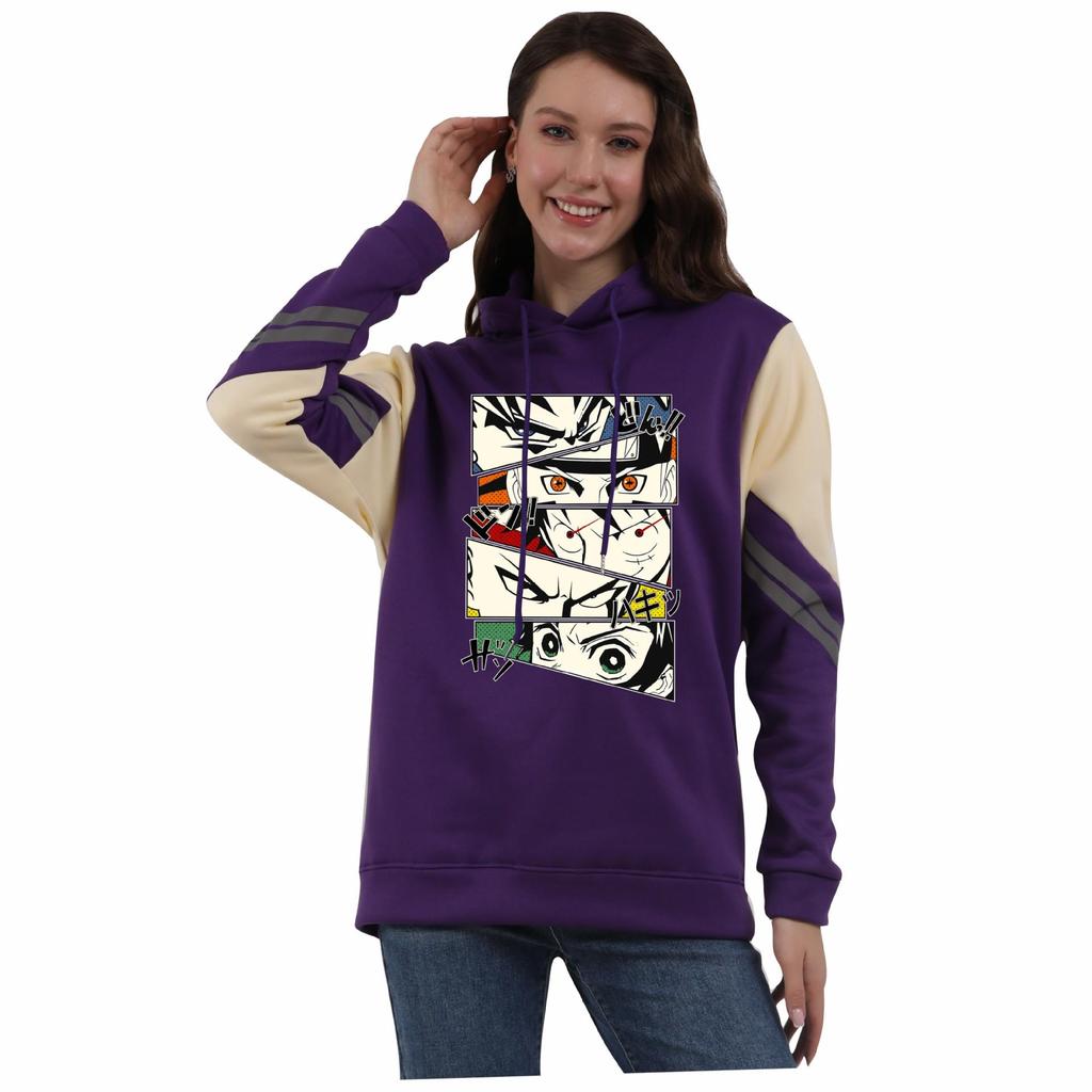 Demon Slayer Anime Mode Lässiges Kapuzensweatshirt für Männer und Frauen