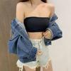 Strapless Bralettes for Women Nonslip Bandeau Bra Seamless Wireless Strapless Bra Padded Tube Top Bras