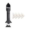 5Pcs/set Silicone Car Scraper Sealant Smooth Remover Tool Set Caulking Finisher Smooth Grout Kit Floor Mould Removal Hand Tools