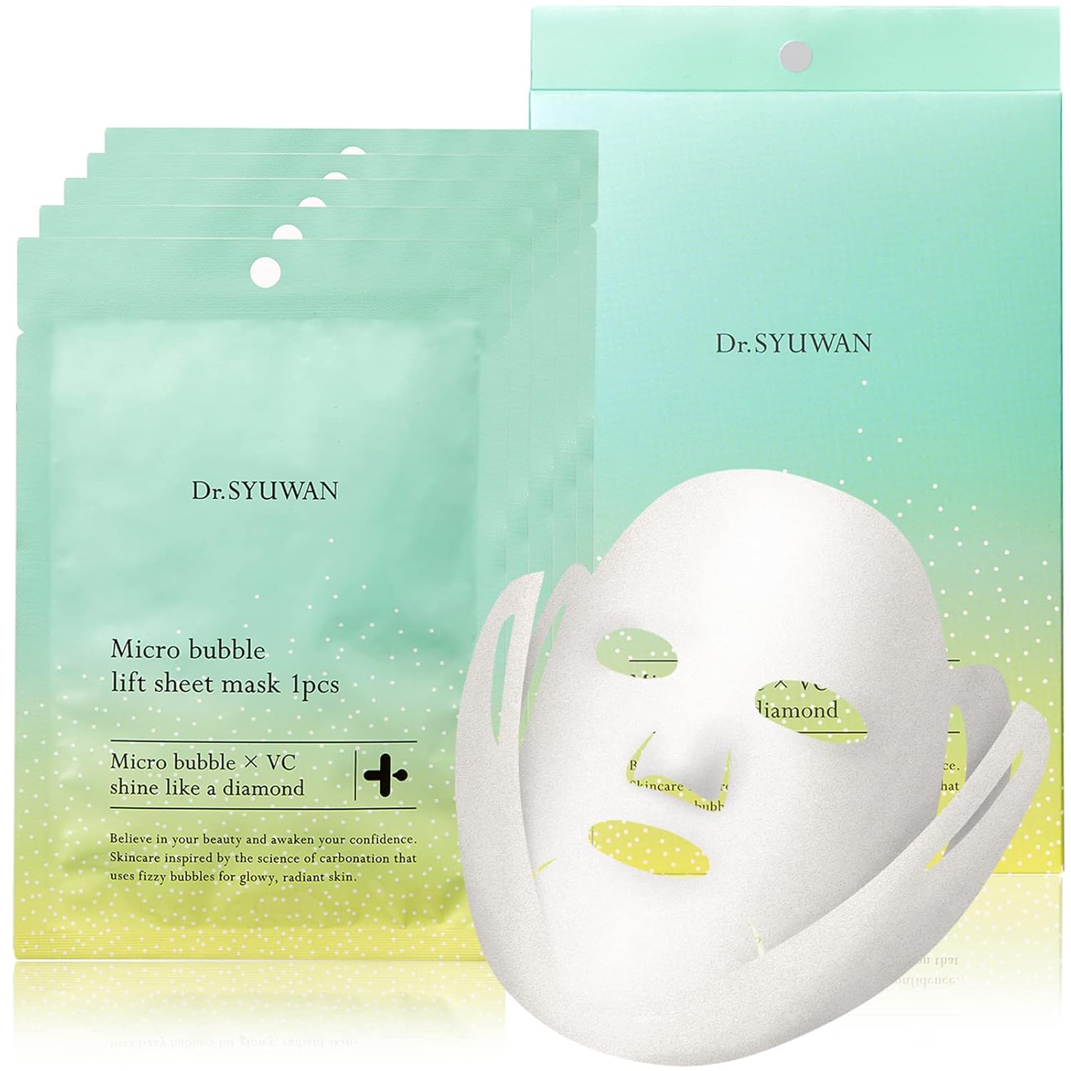 Dr. Syuwan Sheet Mask Vitamin C Lift-Up Moisturizing Pore Dullness Care Pack