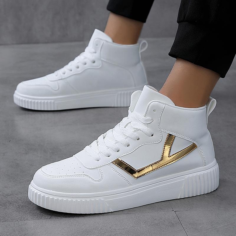 

New Chinese couple shoes sports versatile casual little white board shoes male students breathable trendy shoes 36 белый