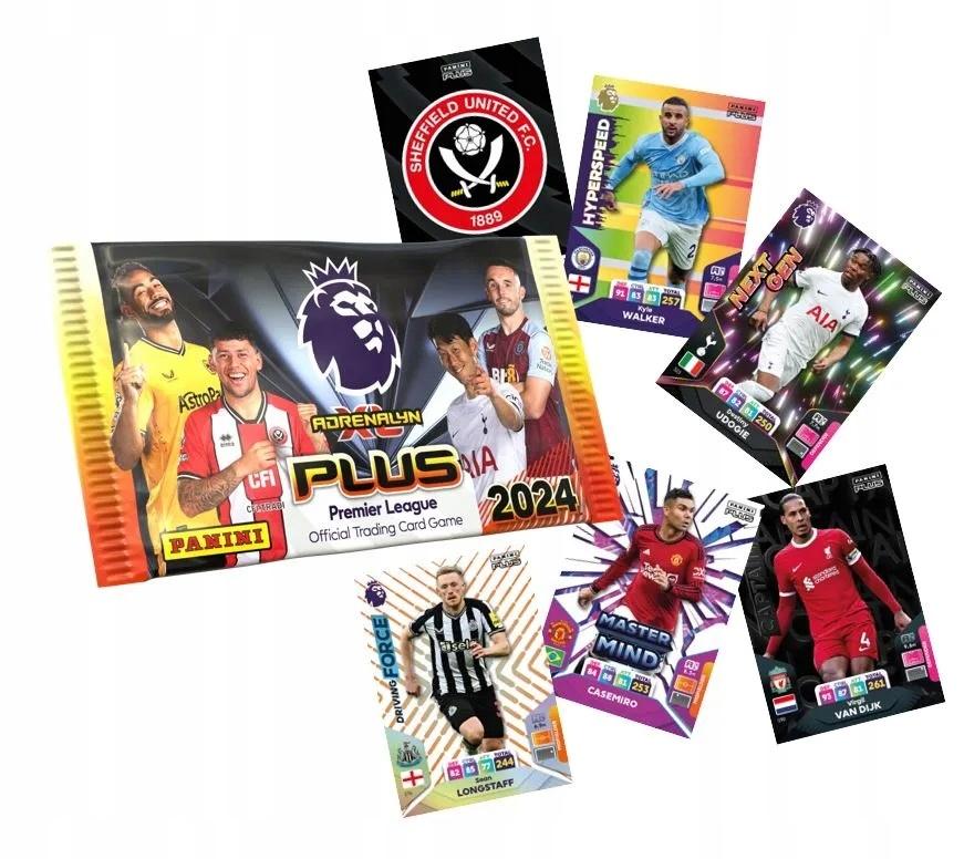 Panini Premier League 2024 plus Adrenalyn Dose Beutel 25 Karten / limitiert