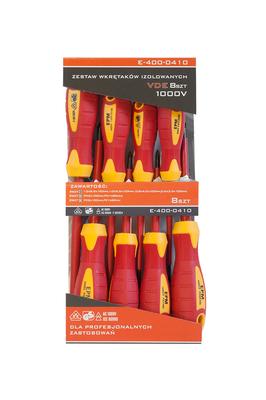 Vde Insulated Screwdriver Set 8 Pieces - E-400-0410