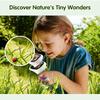 Children's Handheld Microscope with Rotating Focus and 2.4-inch High-definition Screen for Outdoor Children's Science Microscope