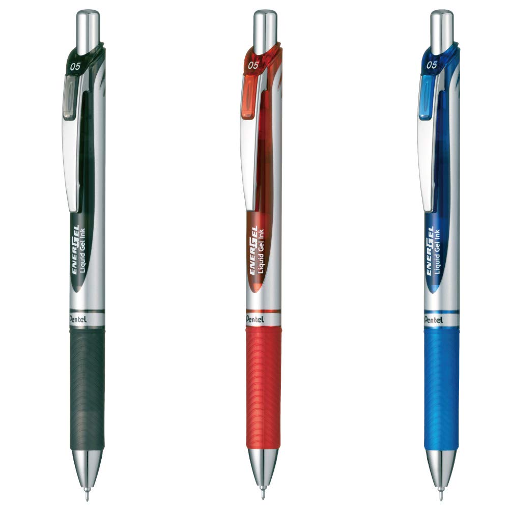 

Набор гелевых ручек Pentel Energel 0.5 3 цвета
