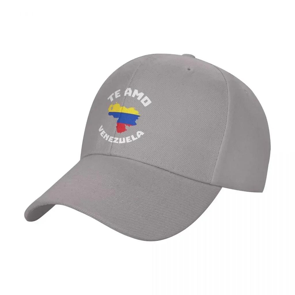 I Love VZLA - Venezuela Heart Flag Venezuelan Baseball Cap Men Women Outdoor Trucker Hat Adjustable Golf Hats Summer Hat